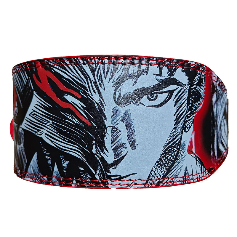 Berserk anime Weight Lifting Belts Gym Fitness Waist Belts for Squats Training Weightlifting Bodybuilding Lumbar Brace Back Support