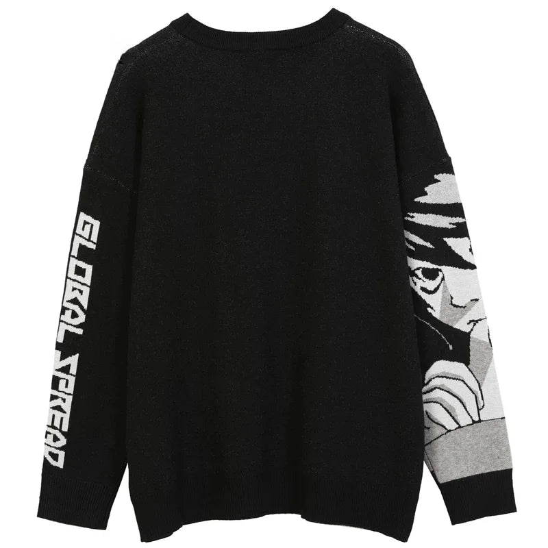 Misa Amane Death Note Anime Sweater Vintage Punk Style Spring Sweater Unisex