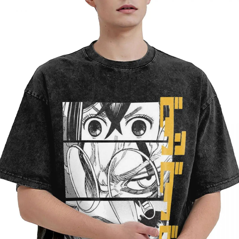 Dandadan Anime Shirt Style Manga T-Shirts Vintage Top Tee Shirt Streetwear Unisex