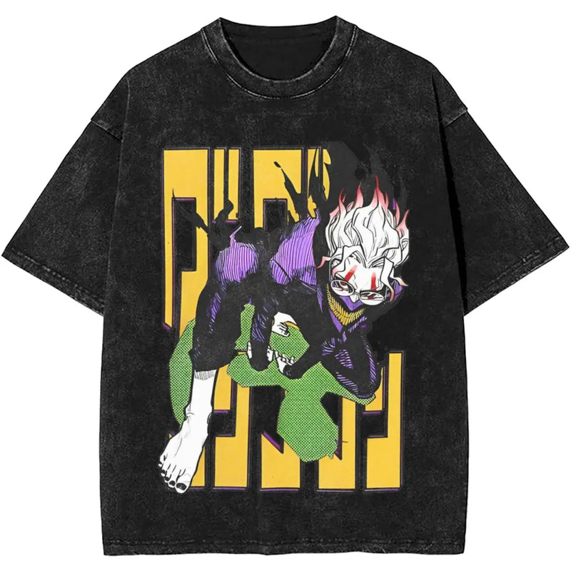 Dandadan Okarun Anime Shirt Style Manga T-Shirts Vintage Top Tee Shirt Streetwear Unisex