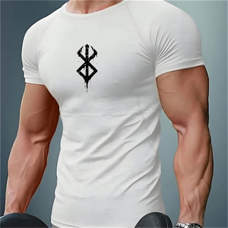 Berserk Anime Men's Compression Shirt Workout Men's Compression Shirt Workout