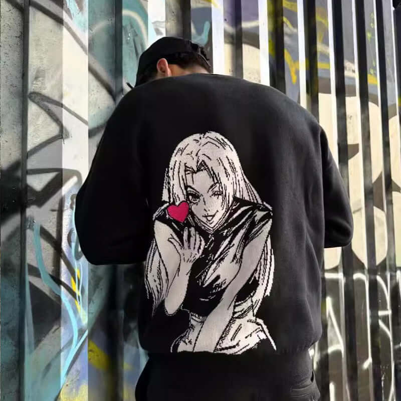 Yuki Tsukumo Jujutsu Kaisen Anime Streetwear Sweater Pullover Unisex Oversized